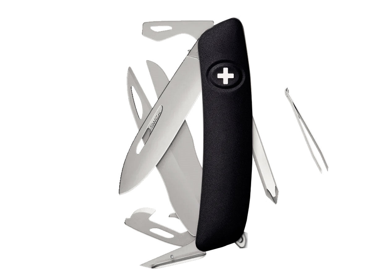 Swiza D08R Am Scissors Black (KNR.0126.1010)