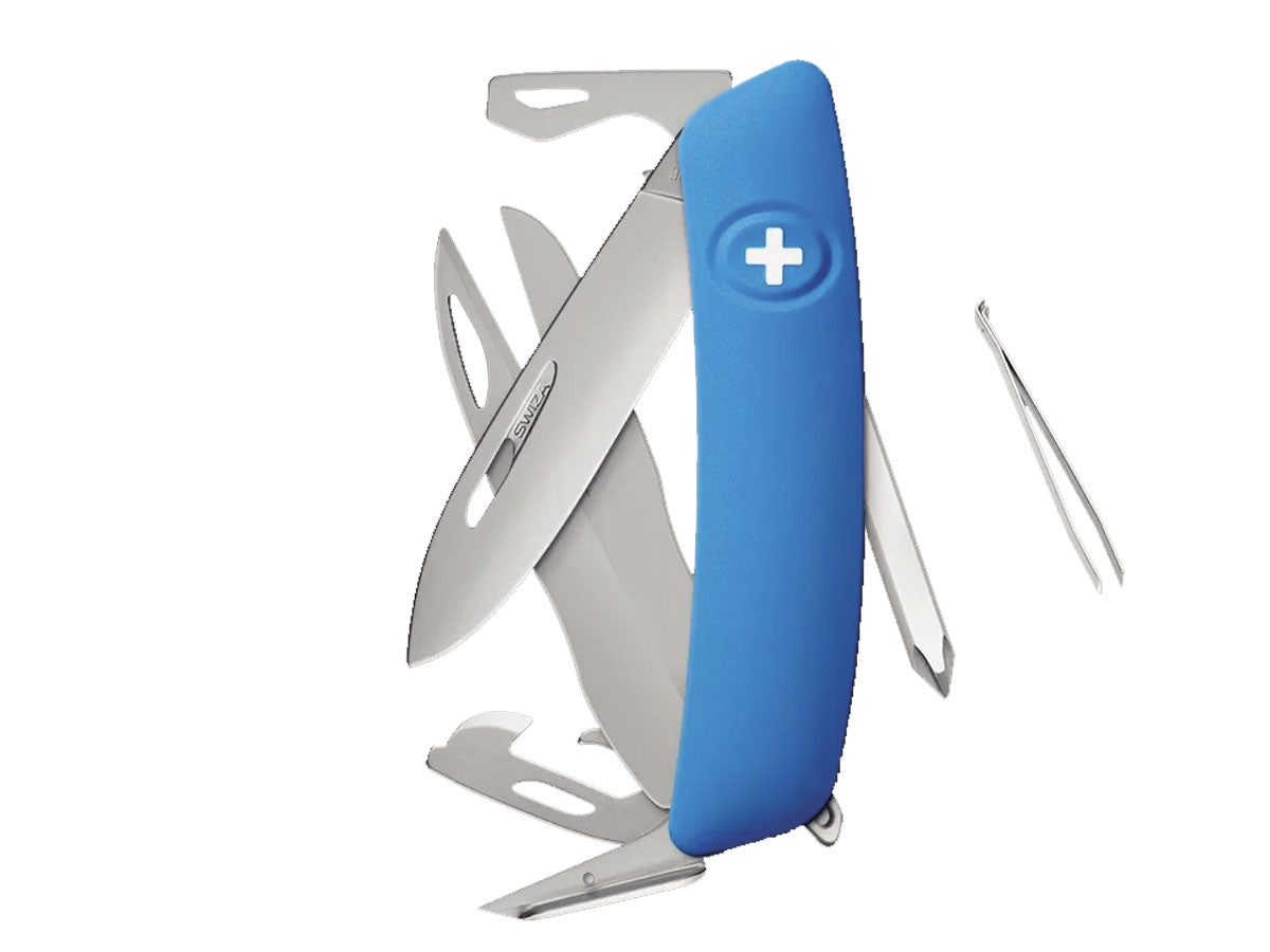 Swiza D08R Am Scissors Blue (KNR.0126.1030)