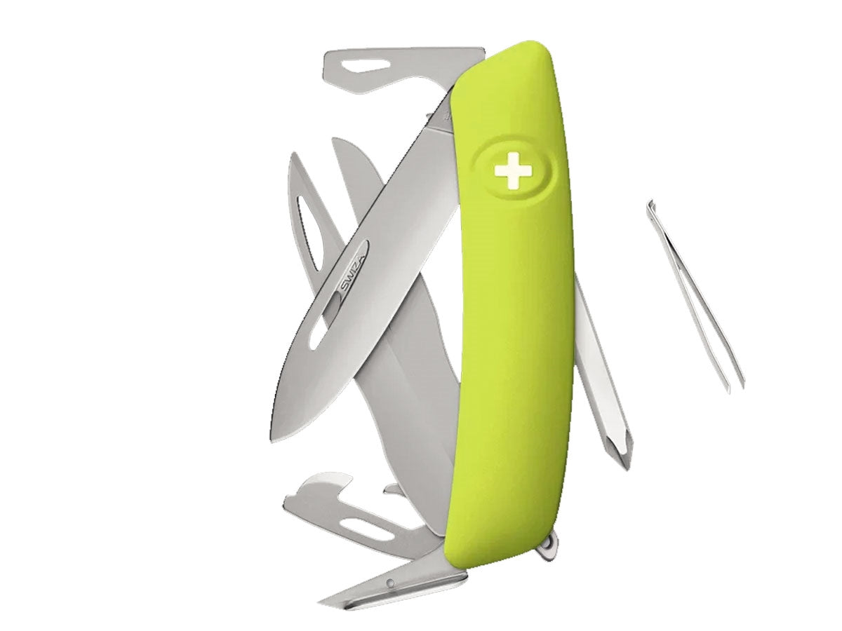 Swiza D08R Am Scissors Moss (KNR.0126.1080)