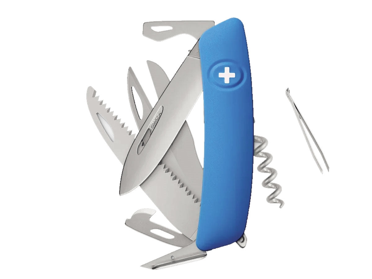Swiza D09R Am Saw & Scissors Blue (KNR.0136.1030)