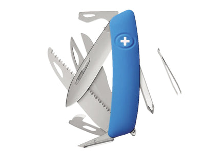 Swiza D10R Am Saw & Scissors Blue (KNR.0146.1030)