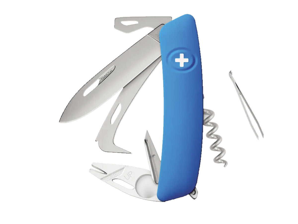 Swiza HO05R-TT Am Horse & Tick Tool Blue (KHO.0096.1030)