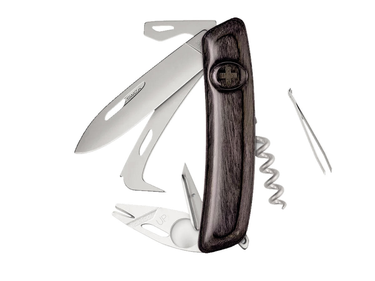 Swiza HO05R-TT Am Horse & Tick Tool Laminate Black (KHO.0096.6510)
