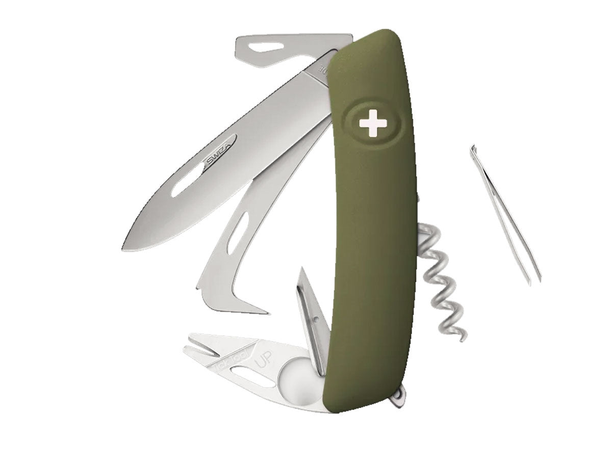 Swiza HO05R-TT Am Horse & Tick Tool Olive (KHO.0096.1050)