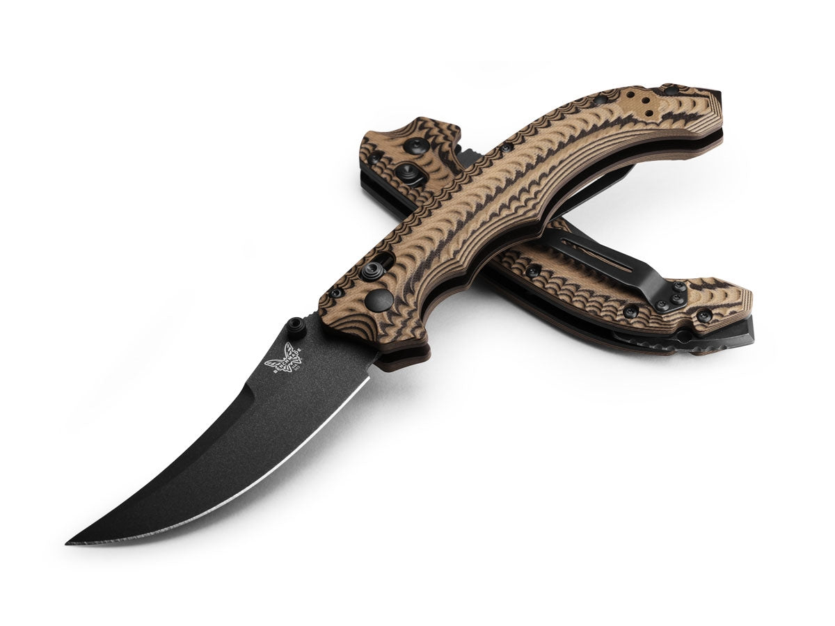 Benchmade Mini Bedlam 865BK-01 Black-Coyote-Od G10 Plain - foto 2