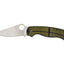 Spyderco Para Military 2 Salt C81GBKYLMCP2 lama CPM MagnaCut DLC, manico G-10 giallo e nero