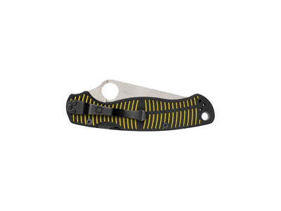 Spyderco Para Military 2 Salt C81GBKYLMCP2 dettaglio G-10 bicolore giallo e nero