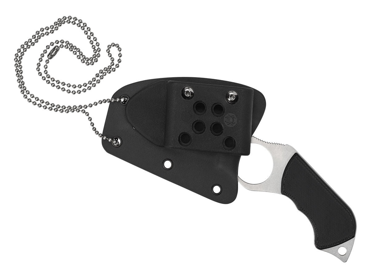 Spyderco Swick 6 FB14P6 dettaglio foro indice Perrin e lama Wharncliffe Small