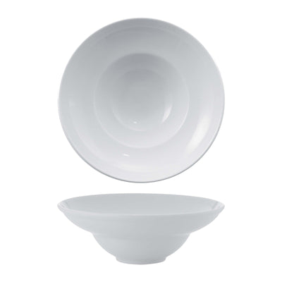 Lubiana Kaszub-Hel Piatto Pasta Porcellana Bianca Ø 26 cm 6 Pezzi
