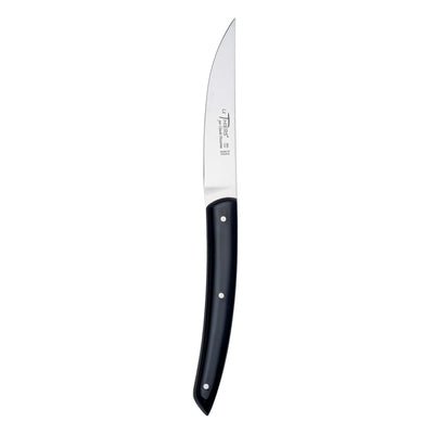 Le Thiers Coltello Bistecca Manico Nero 5 Pezzi
