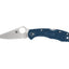 Spyderco Delica 4 C11PCBL lama CPM SPY27 Crucible Industries, manico FRN blu cobalto