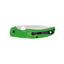 Spyderco Native Chief Salt C244PGR lama LC200N FRN verde Bi-Directional Texture - dettaglio lama