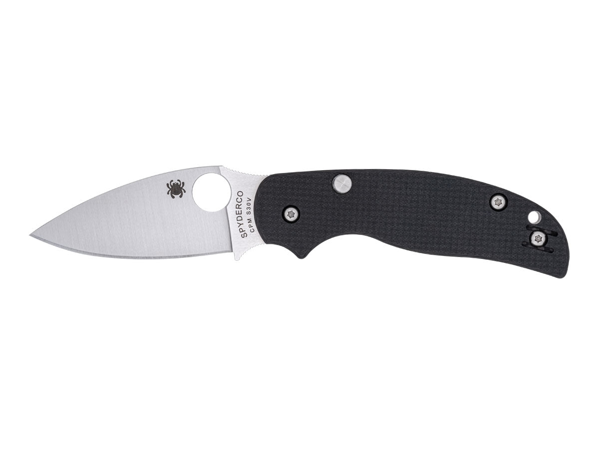 Spyderco Sage 6 C123CFBCLP manico fibra di carbonio, Compression Lock con pulsante