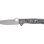 Spyderco SLYM C271TIP manico titanio, lama M390 stonewash punta drop-point