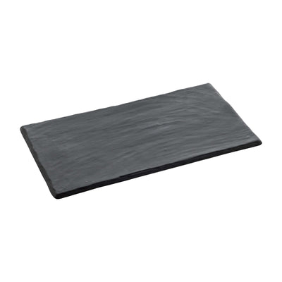 Piatto Rettangolare GN 1/3 Effetto Ardesia 32x17 cm 4 Pezzi