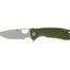 Honey Badger HB1013 Flipper Drop Point Medium Green