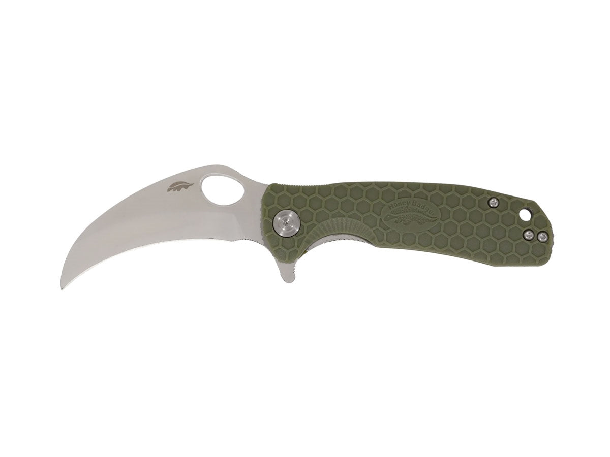 Honey Badger HB1123 Claw Medium Plain Green