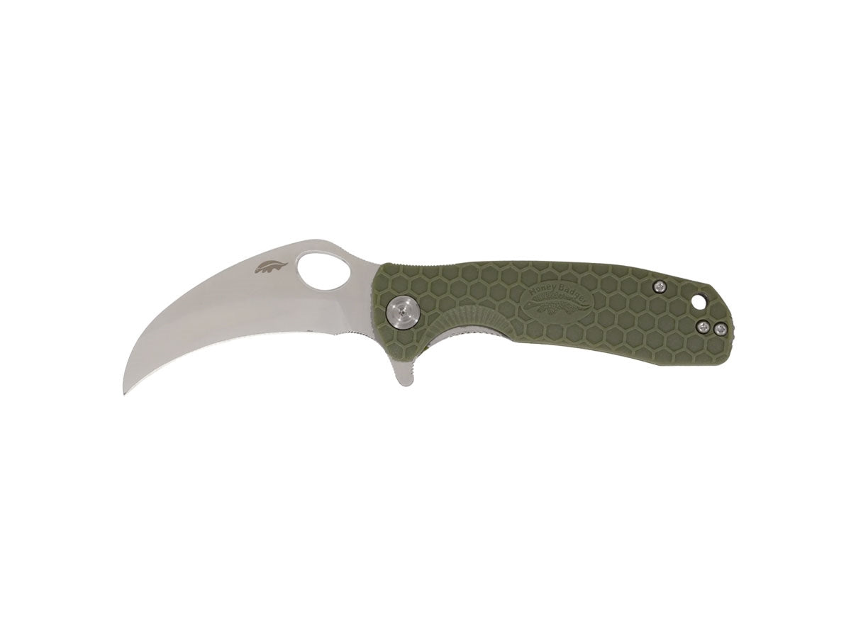 Honey Badger HB1143 Claw Small Plain Green