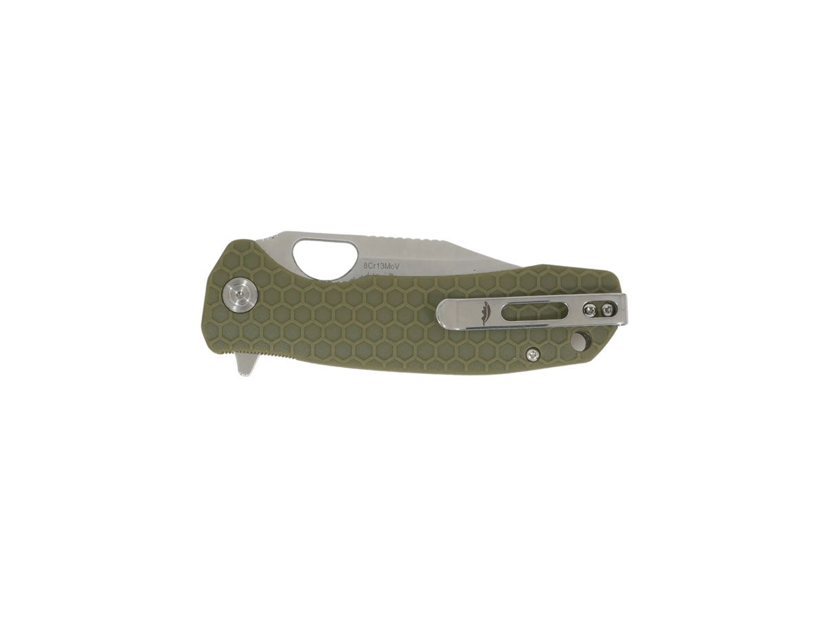 Honey Badger HB4065 Clip Point Large Green - foto 2