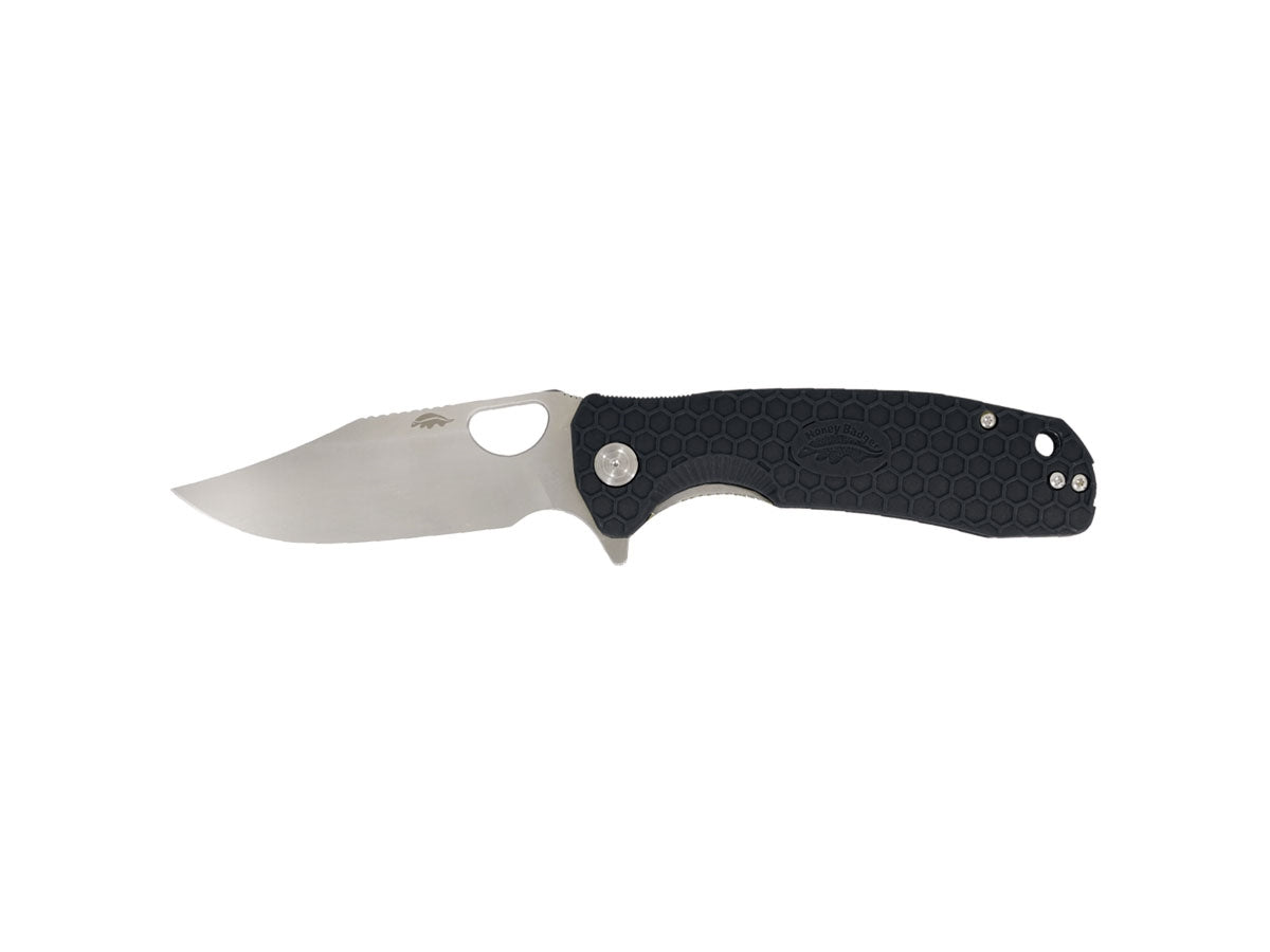 Honey Badger HB4075 Clip Point Small Black
