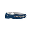 Spyderco Bodacious C263GPCBL dettaglio lama CPM SPY27 e G-10 blu cobalto con Compression Lock