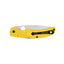 Spyderco Native Chief Salt C244PYL lama piatta FRN giallo Bi-Directional 21% più leggero - dettaglio lama