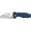 Spyderco Yojimbo 2 Cobalt Blue G-10 SPY27 Plain C85GPCBL2