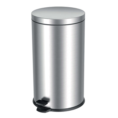 Bidone Tondo Inox con Secchio e Pedale 40 Litri