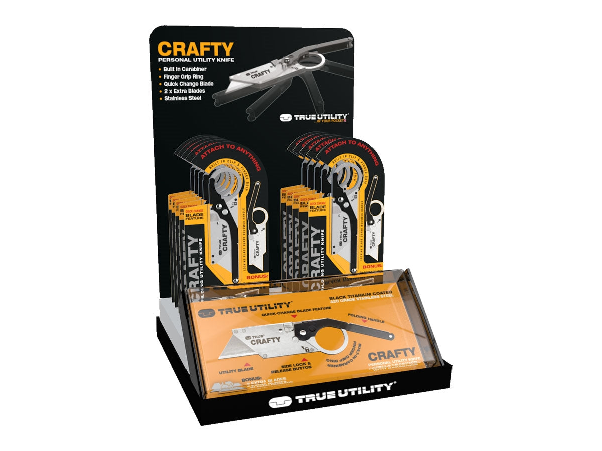 True Utility CRAFTY - vista completa lama estesa