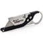 True Utility CRAFTY - dettaglio pulsante blocco/sblocco e clip carabina