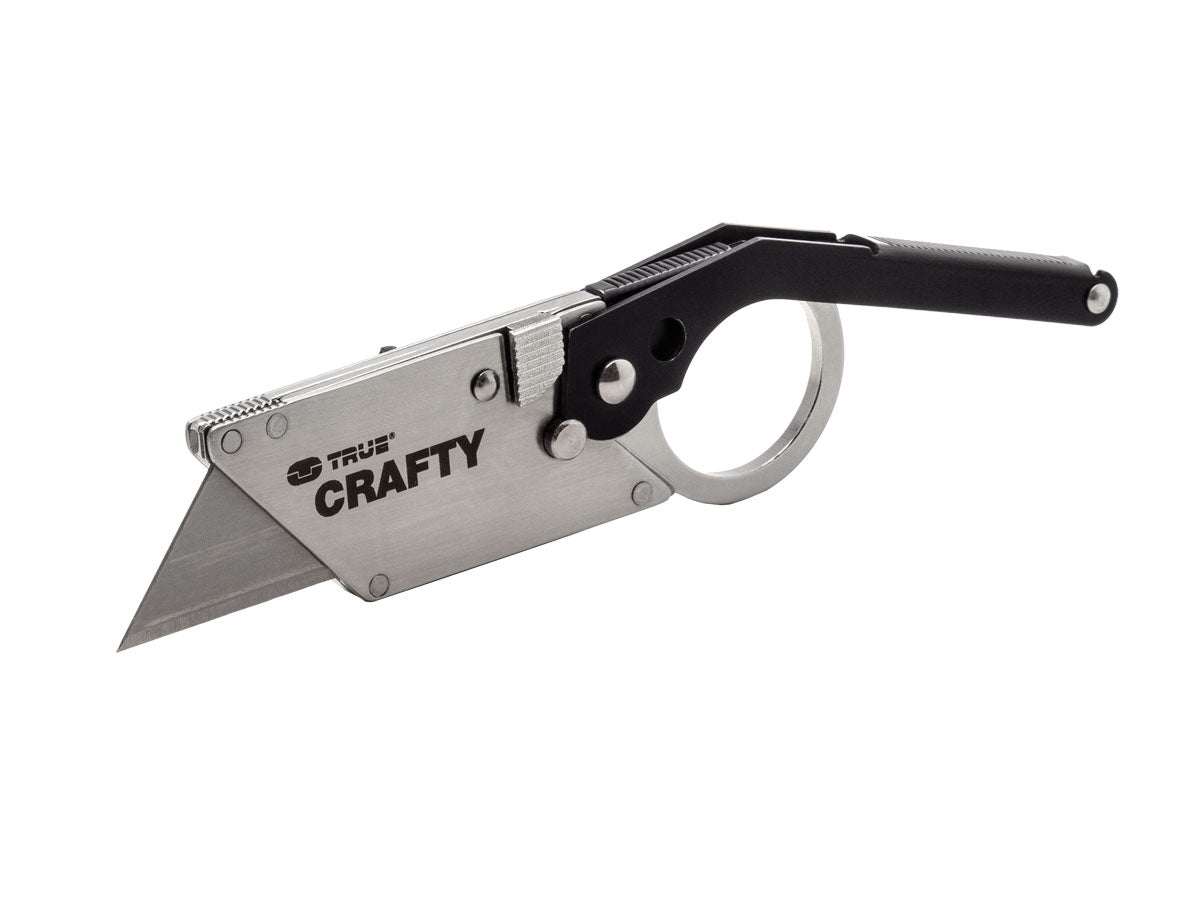 True Utility CRAFTY taglierino portachiavi 420 stainless steel 110x30 mm