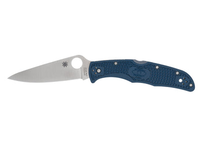 Spyderco Endura 4 C10PCBL lama CPM SPY27 americana, manico FRN blu cobalto