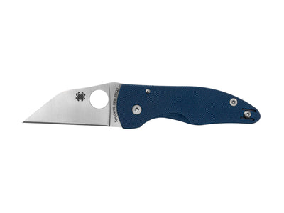 Spyderco MicroJimbo Cobalt Blue C264GPCBL manico G-10 blu cobalto, lama CPM SPY27