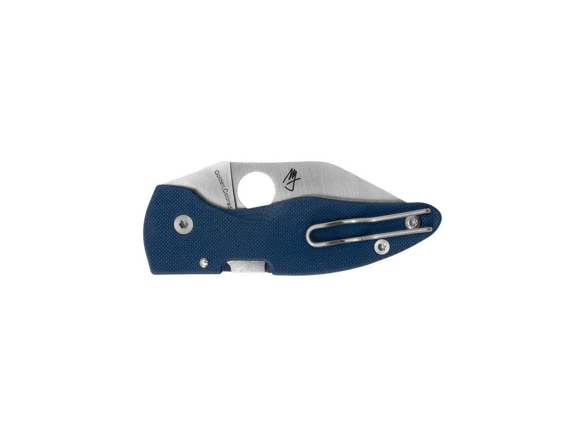 Spyderco MicroJimbo Cobalt Blue C264GPCBL Compression Lock, design Michael Janich