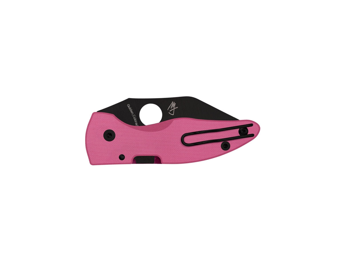 Spyderco MicroJimbo Pink C264GPNBKP Compression Lock, beneficia Living Beyond Breast Cancer