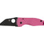 Spyderco MicroJimbo Pink C264GPNBKP manico G-10 rosa, lama nera DLC