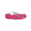 Spyderco Para 3 C223PPN dettaglio manico FRN rosa e lama CTS BD1N