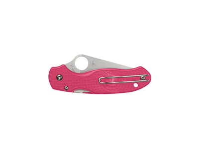 Spyderco Para 3 C223PPN dettaglio manico FRN rosa e lama CTS BD1N