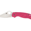 Spyderco Para 3 C223PPN lama CTS BD1N piatta, manico FRN rosa Bi-Directional Texture
