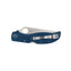 Spyderco Stretch 2 XL C258PCBL dettaglio lama CPM SPY27 e manico FRN blu cobalto Lightweight