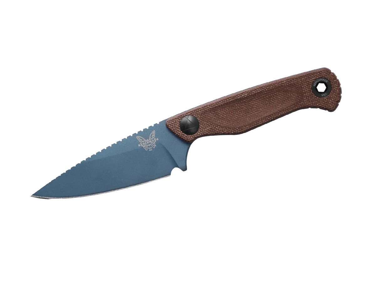 Benchmade Dacian 203BT-03 Brown Canvas Micarta Magnacut