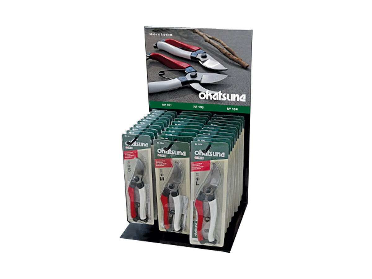 Okatsune Forbici Da Pota Display 30 Pz (101/103/104)