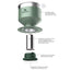 Stanley Pour Over - posizionamento su bottiglia Stanley