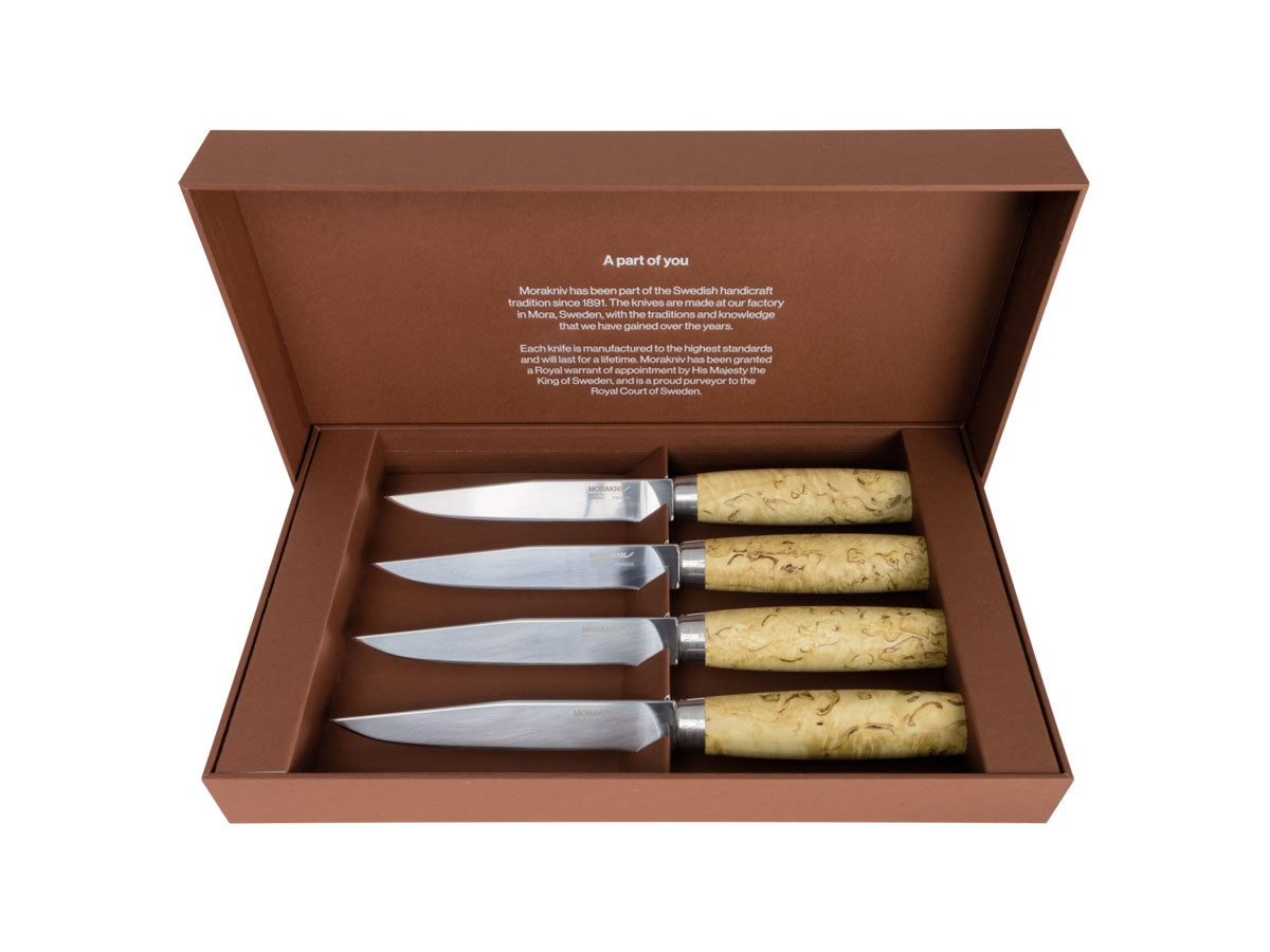 Morakniv "Masur" Set 4 Pz Bistecca (Steak knives) Cm 12 (13669) - foto 2