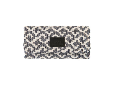 Borsa portatabacco Mestango Dual Spirit 1015 nera con motivo Boho Pattern