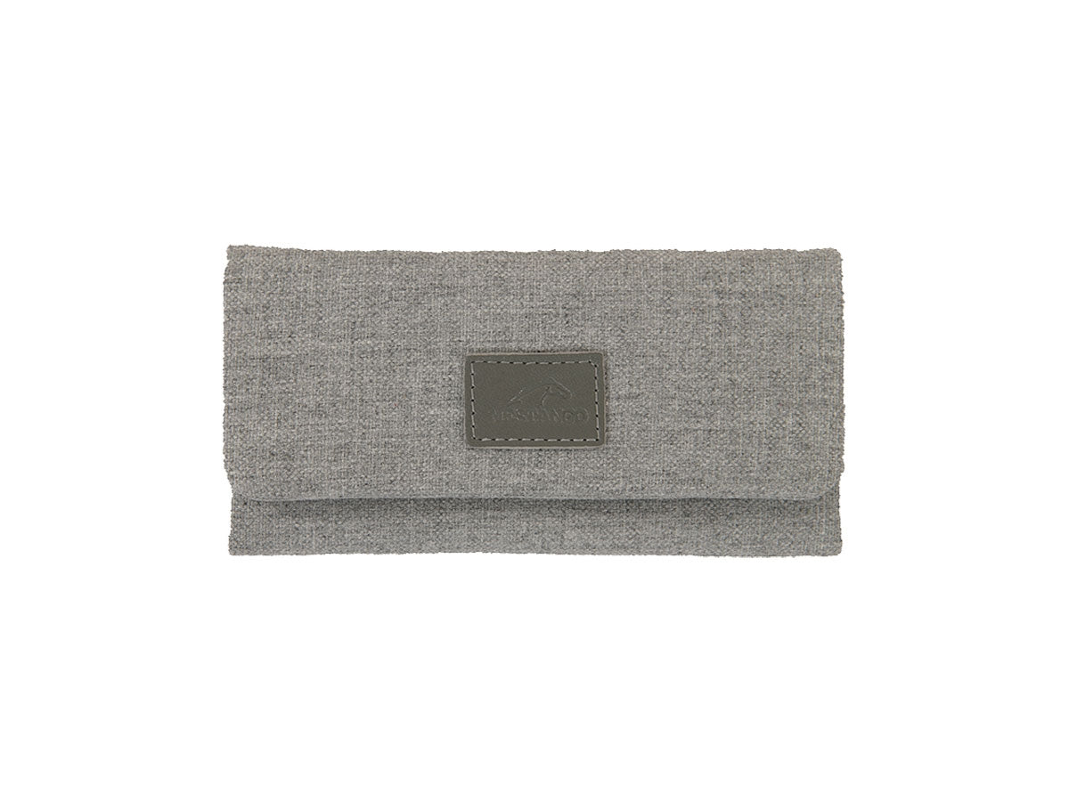 Borsa portatabacco Mestango Dual Spirit 1015 grigia in pelle artigianale