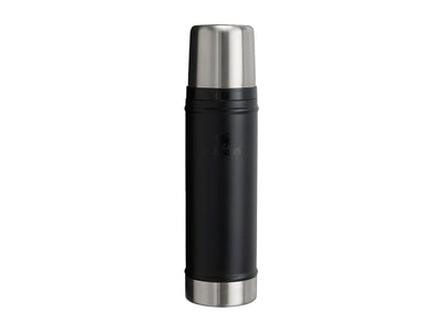 Stanley Classic Legendary Bottle 600ml, caldo 18h, freddo 20h, colore Black 2.0