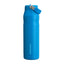 Stanley Iceflow Flip Straw 2.0 1060ml, freddo 17h, ghiacciato 4 giorni, Azure
