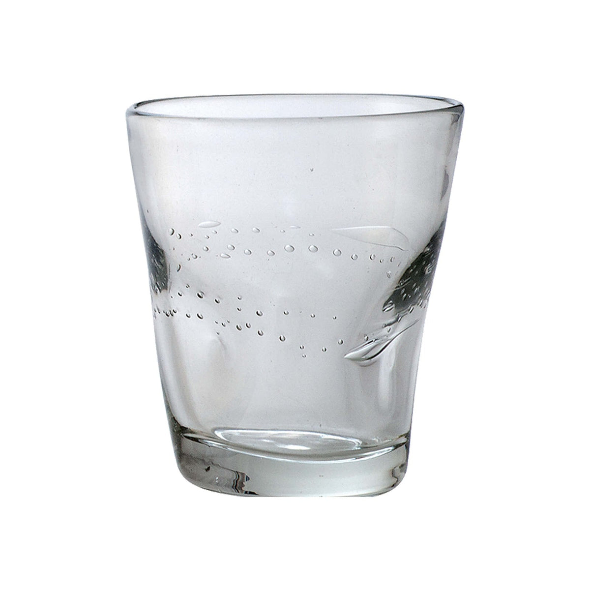 Dalì Bicchiere Acqua Trasparente in Vetro Soffiato a Bocca 35 cl 6 Pezzi
