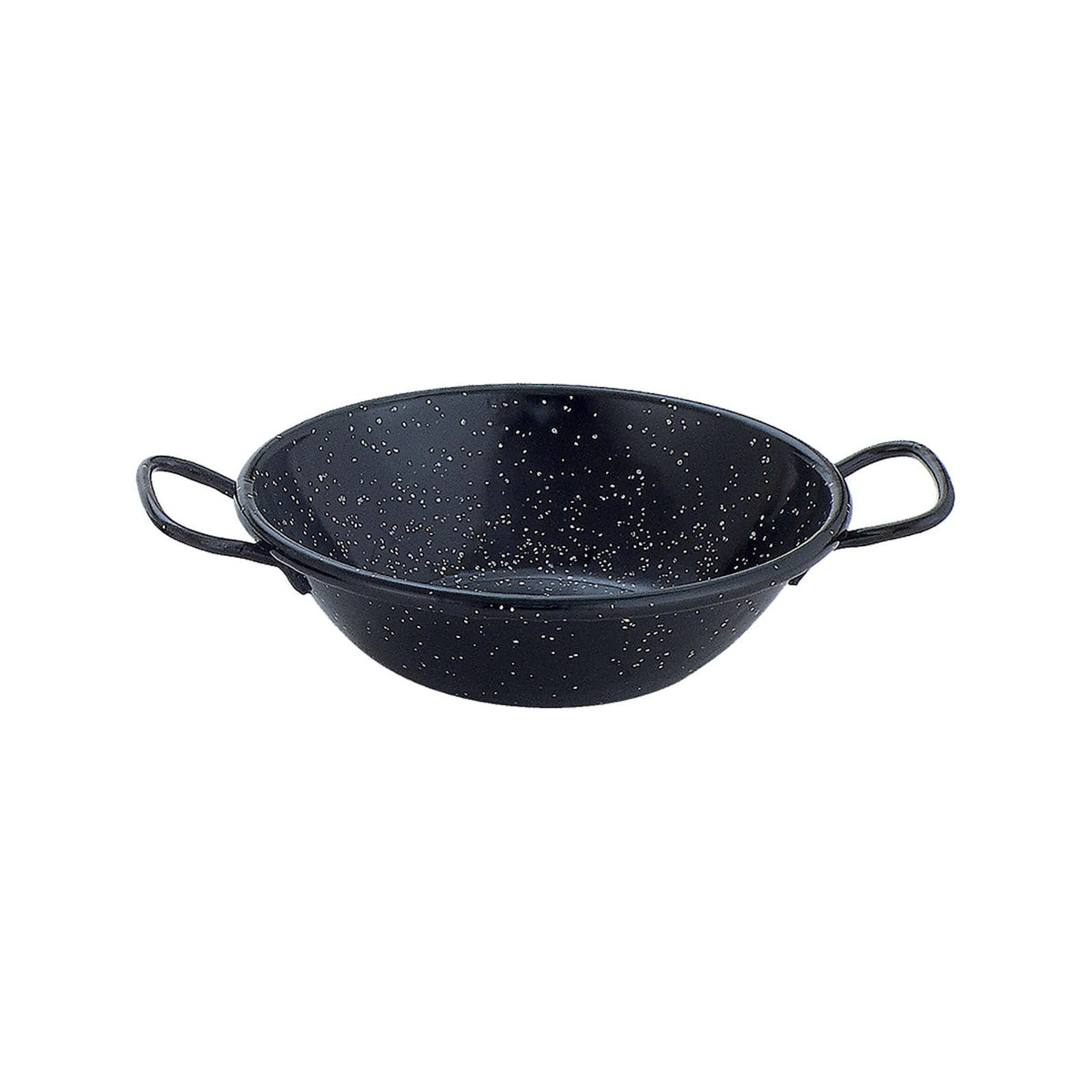 Tegame Fondo con Manici Acciaio al Carbonio Smaltato 16 cm